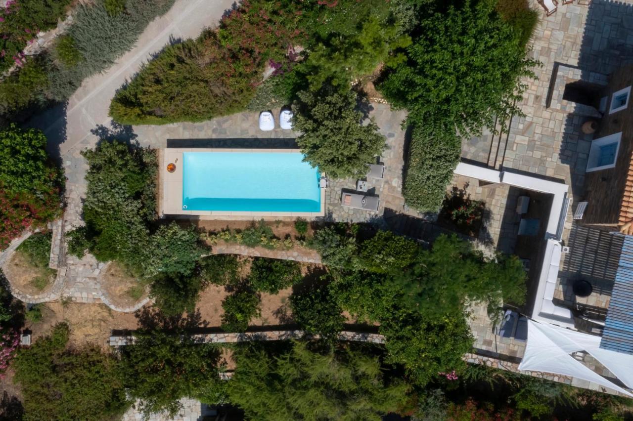 Luxury Villa By The Beach Στενιές Εξωτερικό φωτογραφία