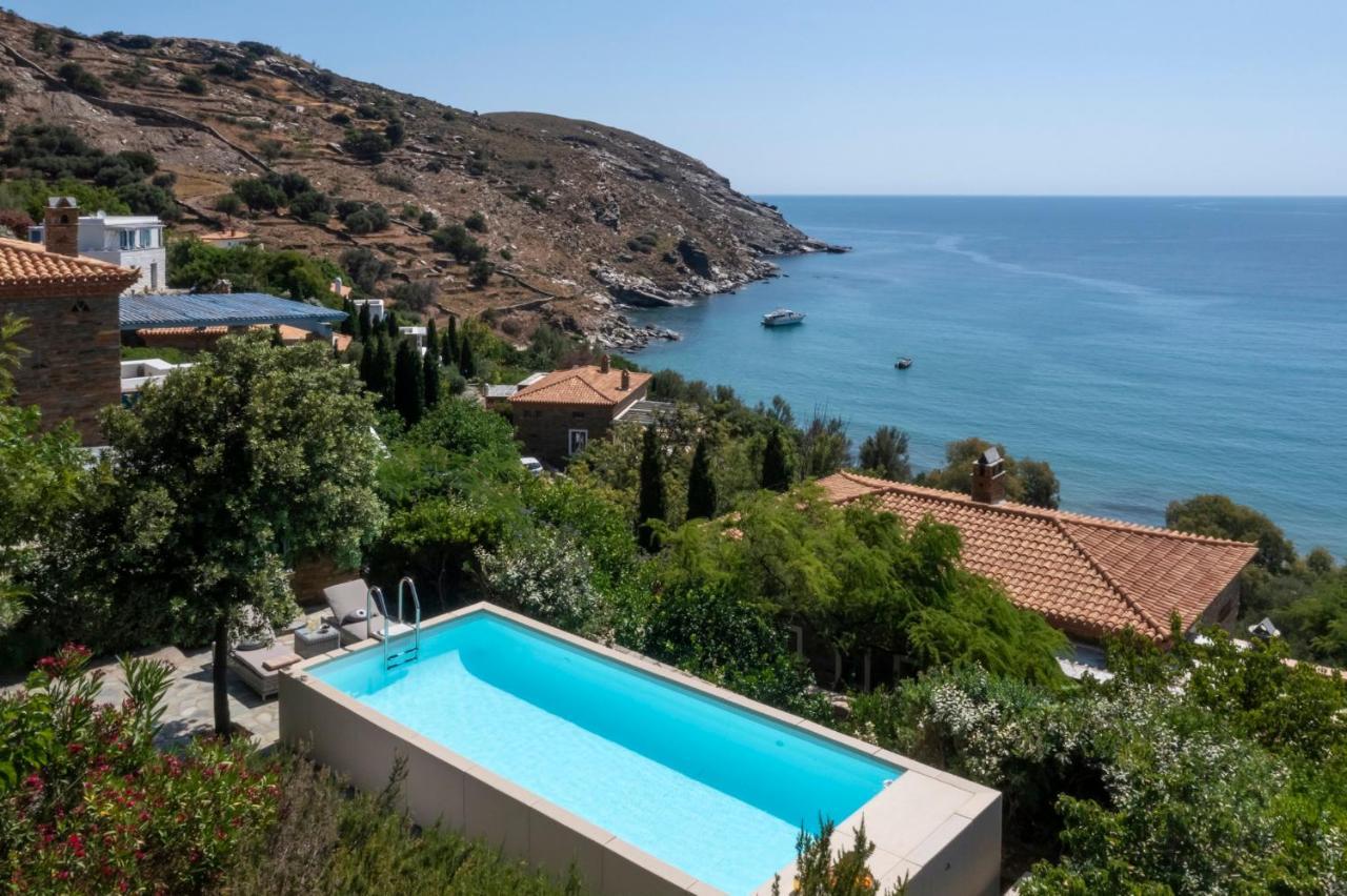 Luxury Villa By The Beach Στενιές Εξωτερικό φωτογραφία