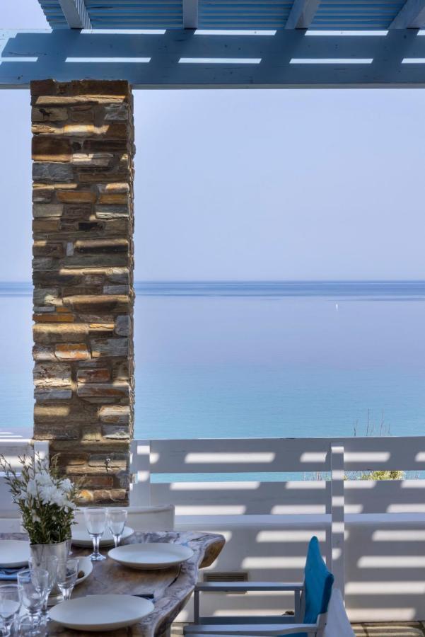 Luxury Villa By The Beach Στενιές Εξωτερικό φωτογραφία