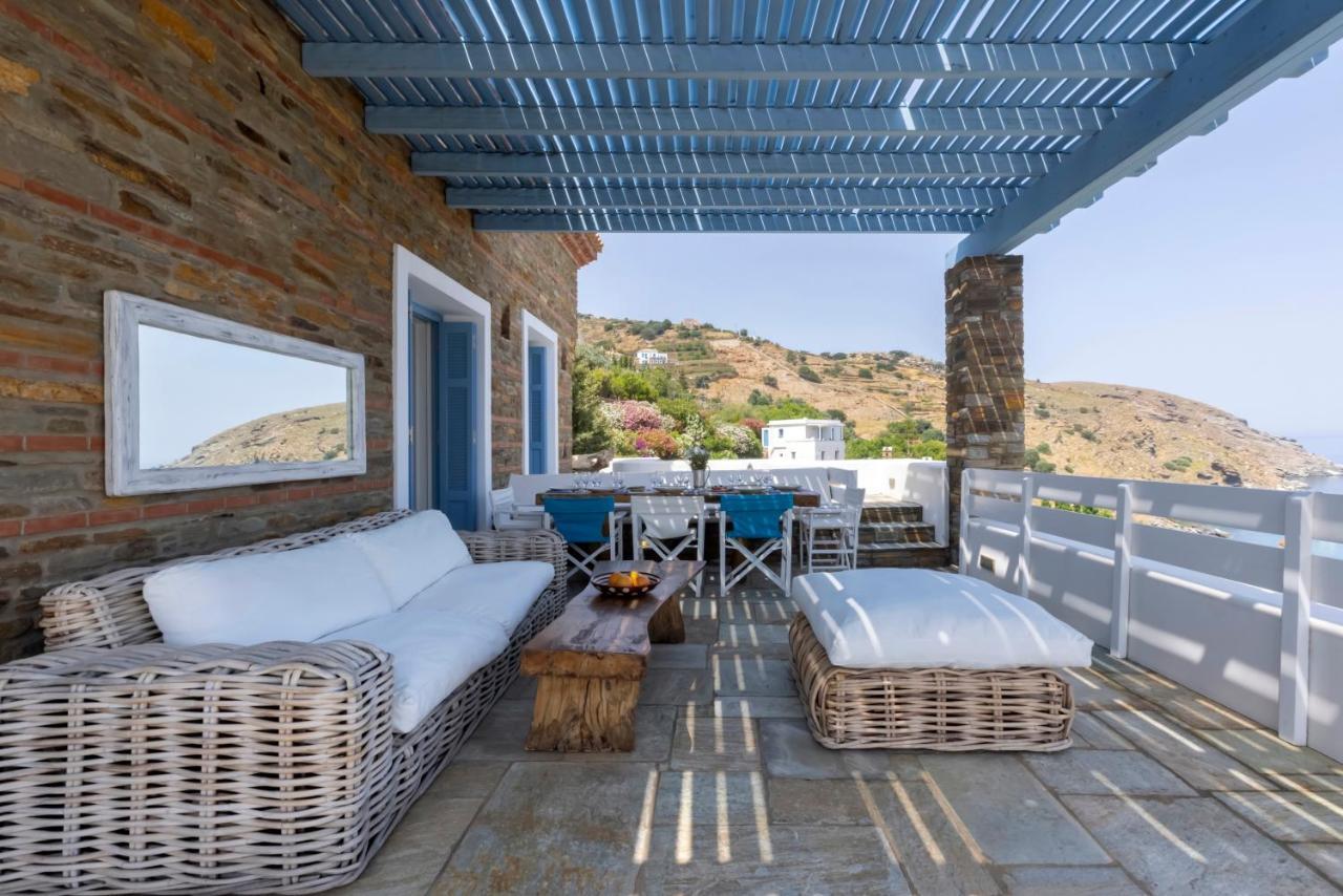 Luxury Villa By The Beach Στενιές Εξωτερικό φωτογραφία