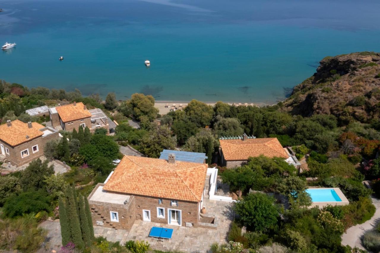 Luxury Villa By The Beach Στενιές Εξωτερικό φωτογραφία