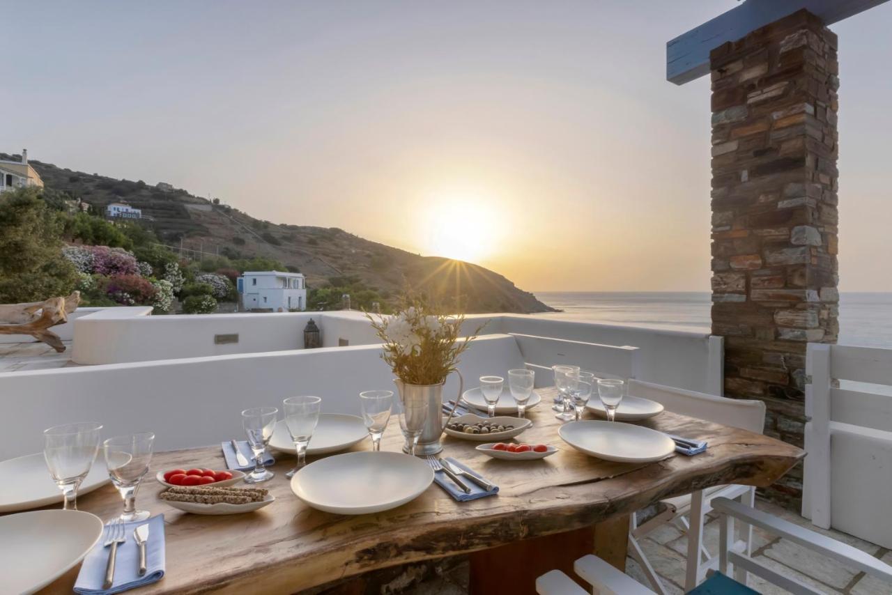 Luxury Villa By The Beach Στενιές Εξωτερικό φωτογραφία