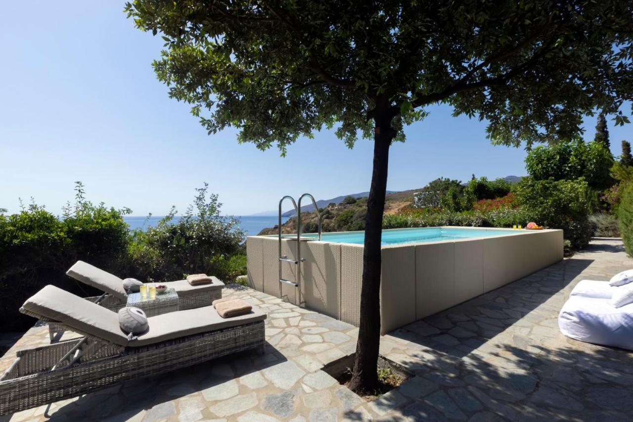 Luxury Villa By The Beach Στενιές Εξωτερικό φωτογραφία