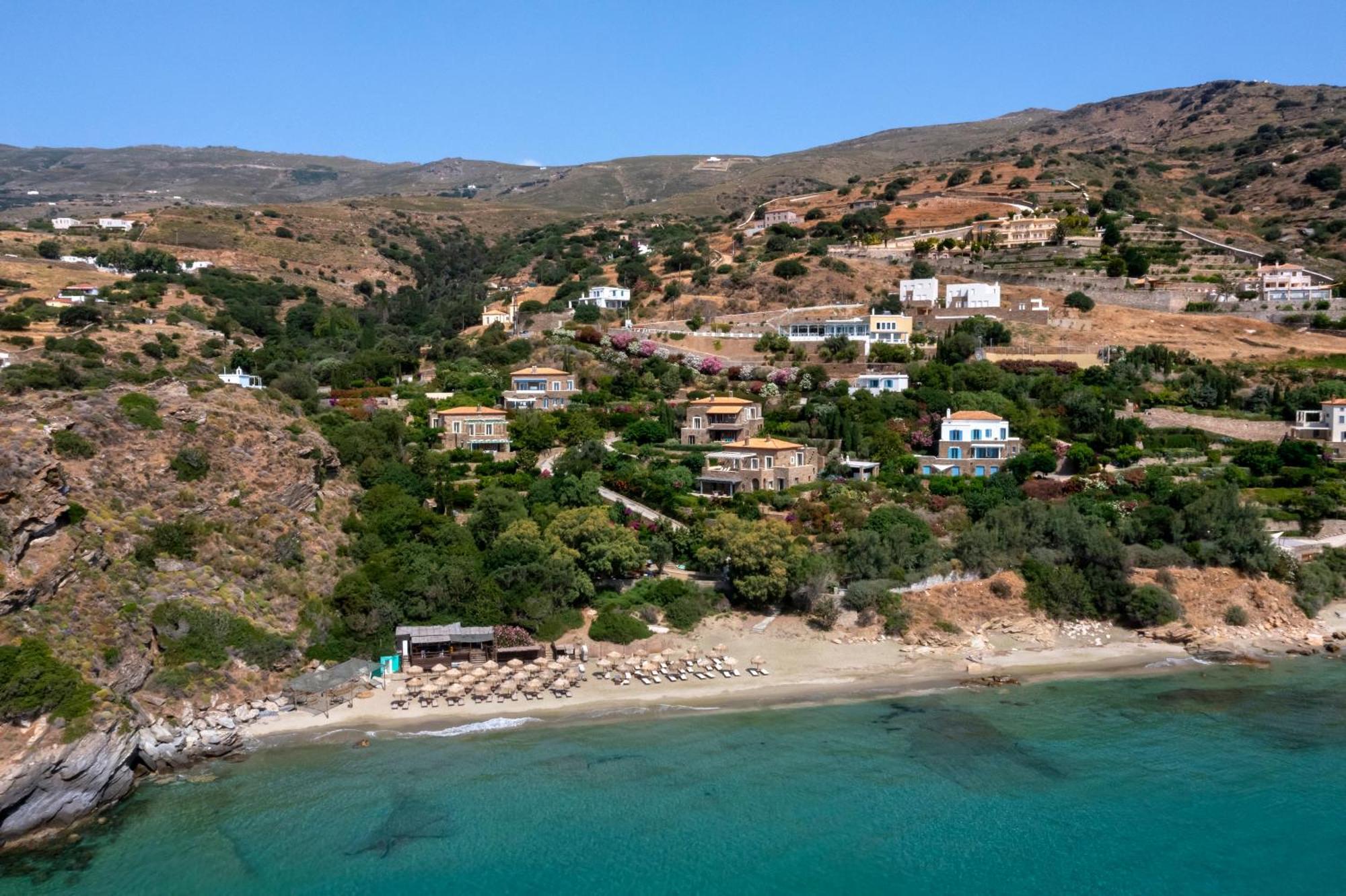 Luxury Villa By The Beach Στενιές Εξωτερικό φωτογραφία