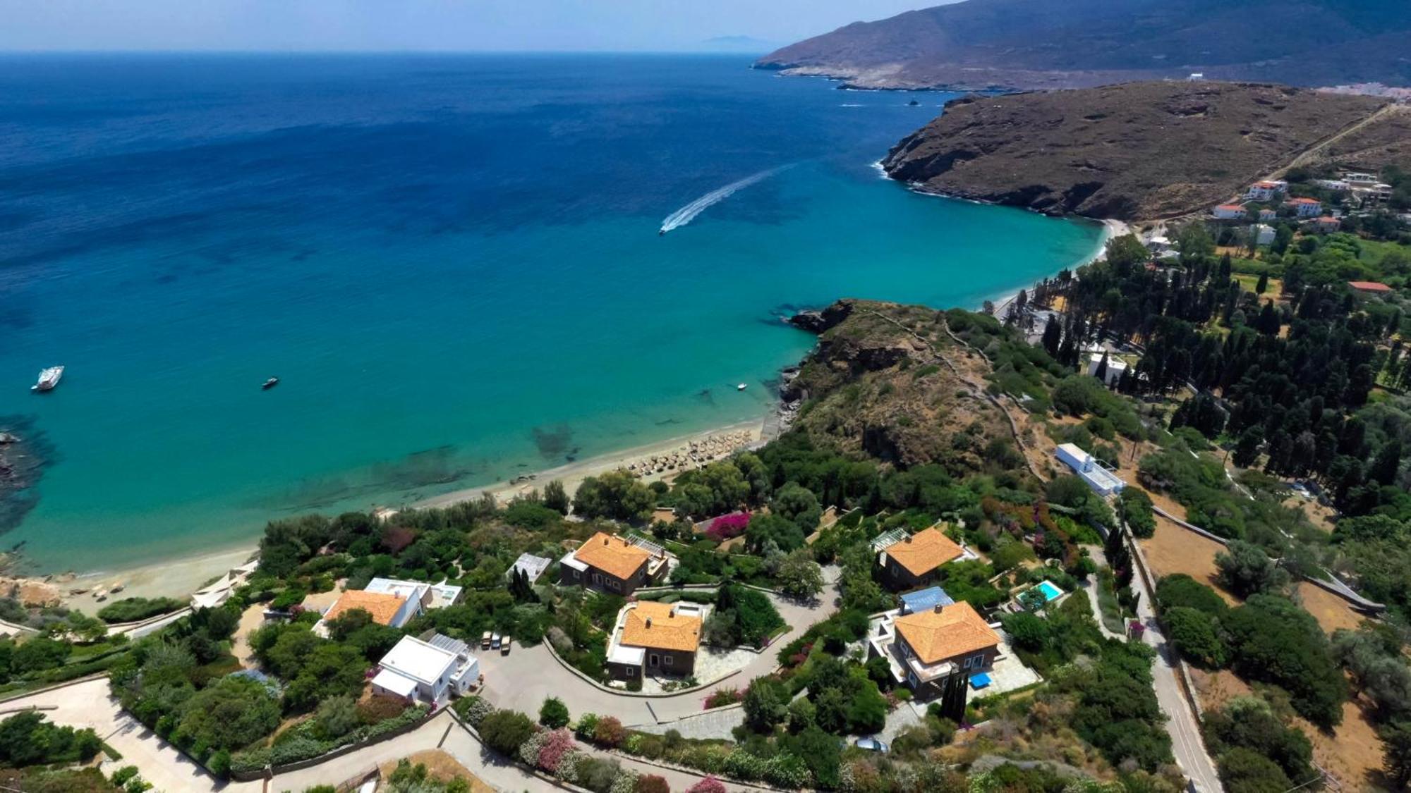 Luxury Villa By The Beach Στενιές Εξωτερικό φωτογραφία